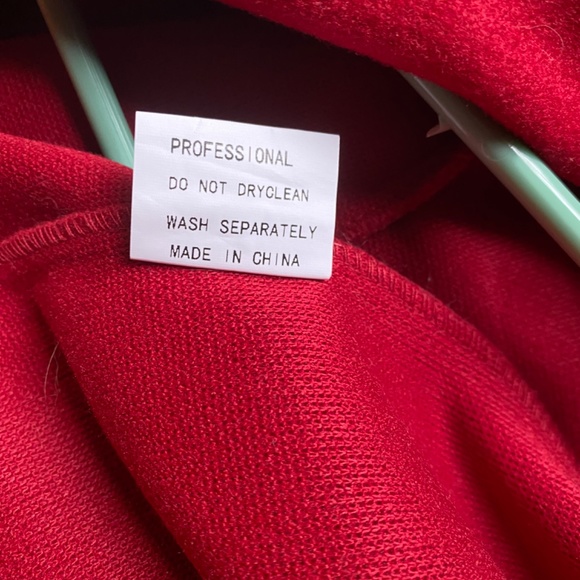 Red Trench Coat - Picture 10 of 13